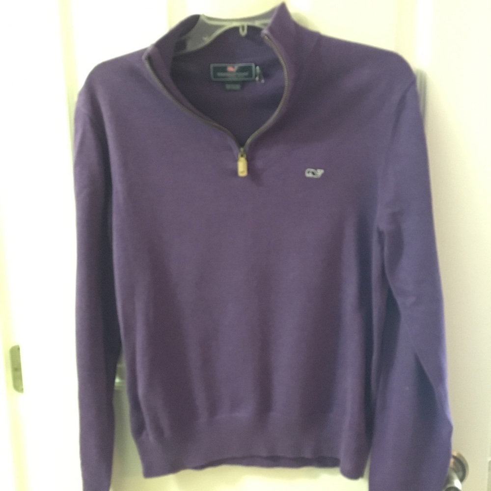 Vineyard Vines Purple Pull-Over